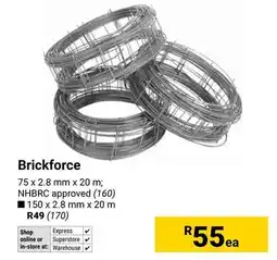Builders Warehouse Brickforce offer