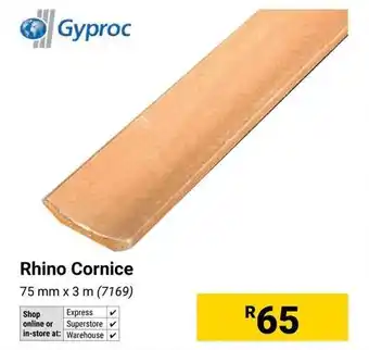 Builders Warehouse Gyproc Rhino Cornice offer