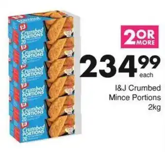Save Hyper I&J Crumbed Mince Portions offer