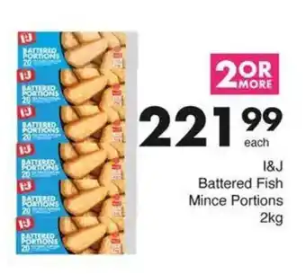 Save Hyper I&J Battered Fish Mince Portions offer