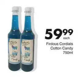 Save Hyper Firdous Cordials Cotton Candy offer
