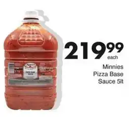 Save Hyper Minnies Pizza Base Sauce offer