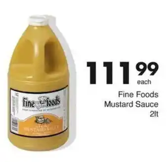 Save Hyper Fine Foods Mustard Sauce offer