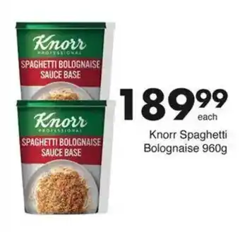 Save Hyper Knorr Spaghetti Bolognaise offer