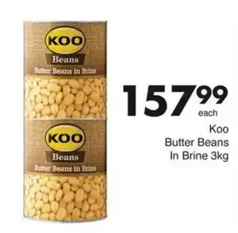 Save Hyper Koo Butter Beans In Brine offer