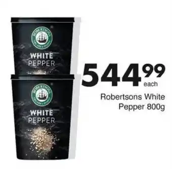 Save Hyper Robertsons White Pepper offer
