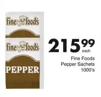 Save Hyper Fine Foods Pepper Sachets offer