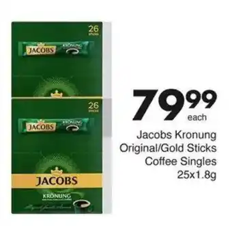 Save Hyper Jacobs Kronung Original/ Gold Sticks Coffee Singles offer