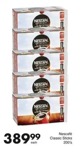 Save Hyper Nescafé Classic Sticks offer