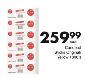 Save Hyper Canderel Sticks Original/ Yellow offer