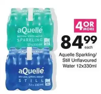 Save Hyper Aquelle Sparkling/ Still Unflavoured Water offer