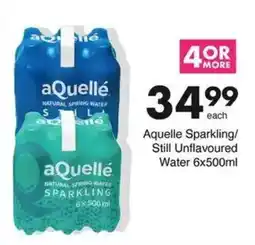 Save Hyper Aquelle Sparkling/ Still Unflavoured Water offer