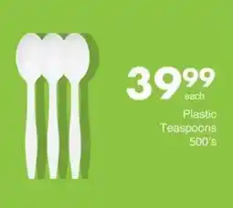 Save Hyper Plastic Teaspoons offer