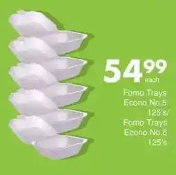 Save Hyper Fomo Trays Econo No.5/ Fomo Trays Econo No.6 offer