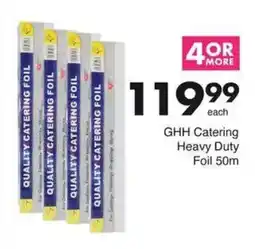 Save Hyper GHH Catering Heavy Duty Foil offer