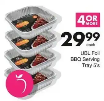 Save Hyper UBL Foil BBQ Serving Tray offer