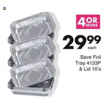 Save Hyper Save Foil Tray 4133P & Lid offer