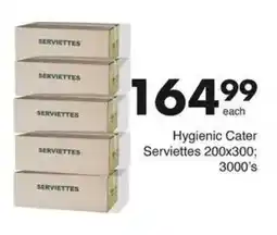 Save Hyper Hygienic Cater Serviettes offer