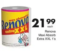 Save Hyper Renova Maxi Absorb Extra XXL offer