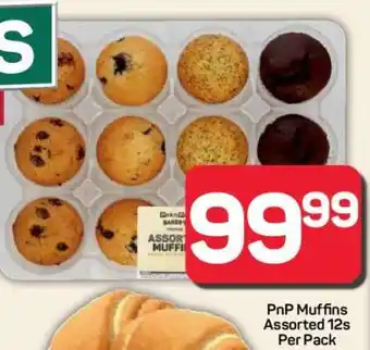 Pick n Pay Hypermarket PnP Muffins Assorted 12s Per Pack offer