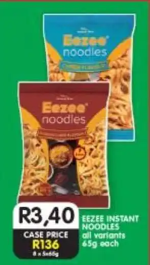 Shoprite EEZEE INSTANT NOODLES offer