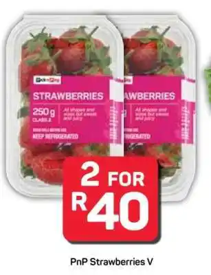 Pick n Pay Hypermarket PnP Strawberries V offer