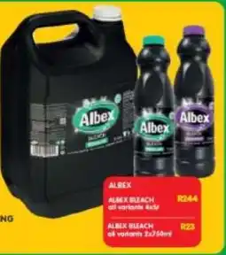 Shoprite ALBEX BLEACH all variants 4.5L offer