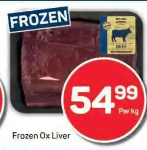 Pick n Pay Frozen Ox Liver offer