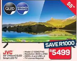 Pick n Pay Hypermarket JVC 55 (140cm) QLED Smart LED TV offer