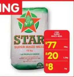 Shoprite STAR SUPER MAIZE MEAL offer
