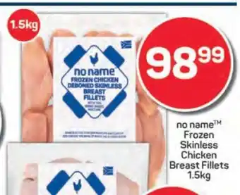 Pick n Pay no name Frozen Skinless Chicken Breast Fillets 1.5kg offer