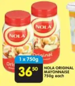 Shoprite Nola Original Mayonnaise offer