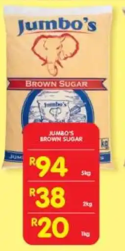 Shoprite JUMBO’S BROWN SUGAR offer
