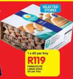Shoprite FARMHOUSE LARGE EGGS offer
