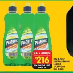 Shoprite POLAGRIC DISHWASHING LIQUID offer
