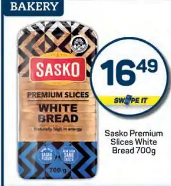 Pick n Pay Sasko Premium Slices White Bread 700g offer