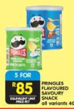 Shoprite Pringles Flavoured Savoury Snack offer