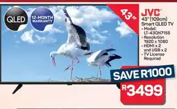 Pick n Pay Hypermarket JVC 43 Smart QLED TV offer
