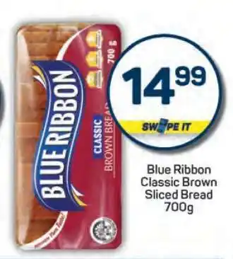 Pick n Pay Blue Ribbon Classic Brown Sliced Bread 700g offer