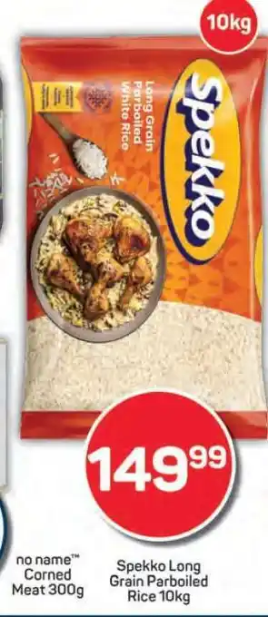 Pick n Pay Spekko Long Grain Parboiled Rice 10kg offer