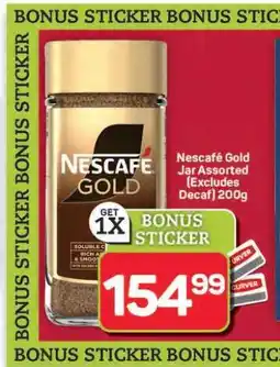 Pick n Pay Hypermarket Nescafé Gold Jar Assorted offer