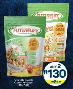 Pick n Pay Futurelife Granola Crunch Assorted 600/700g offer
