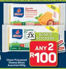 Pick n Pay Hypermarket Clover Processed Cheese Slices Assorted 400g offer