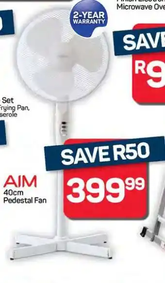 Pick n Pay Hypermarket AIM 40cm Pedestal Fan offer