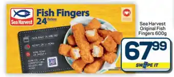 Pick n Pay Hypermarket Sea Harvest Original Fish Fingers 600g offer