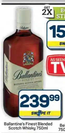 Pick n Pay Hypermarket Ballantine's Finest Blended Scotch Whisky 750ml offer