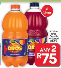 Pick n Pay Hypermarket Brookes Oros Squash Assorted 2 Litre offer