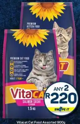 Pick n Pay Vitacat Cat Food Assorted 900g offer