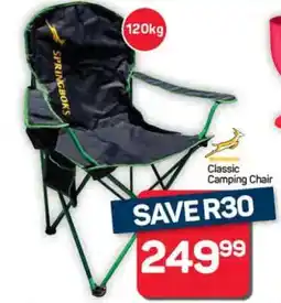 Pick n Pay Hypermarket Springboks Classic Camping Chair offer