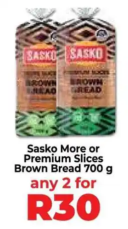 Food Lover's Market Sasko More or Premium Slices Brown Bread 700 g offer
